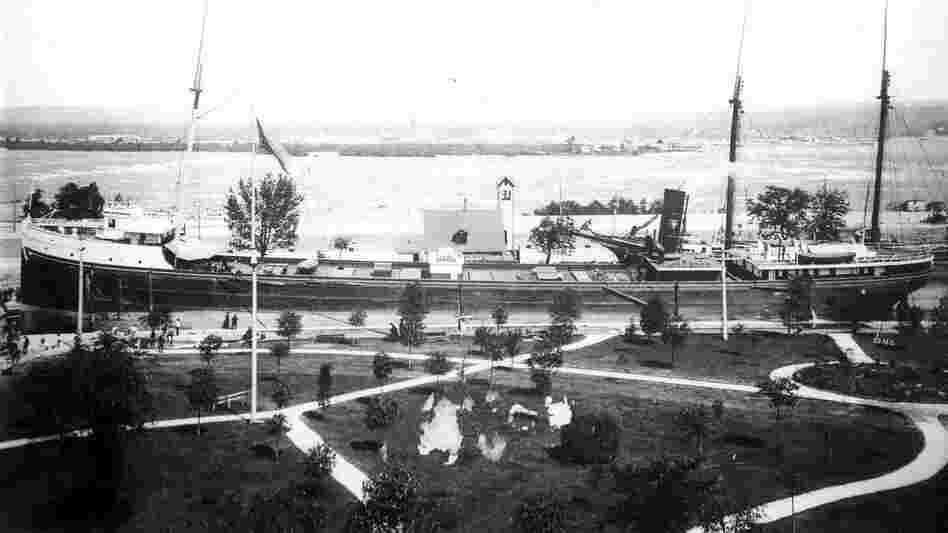 L.R. Doty at the Soo Locks, 1896 L.R. Doty at the Soo Locks, 1896