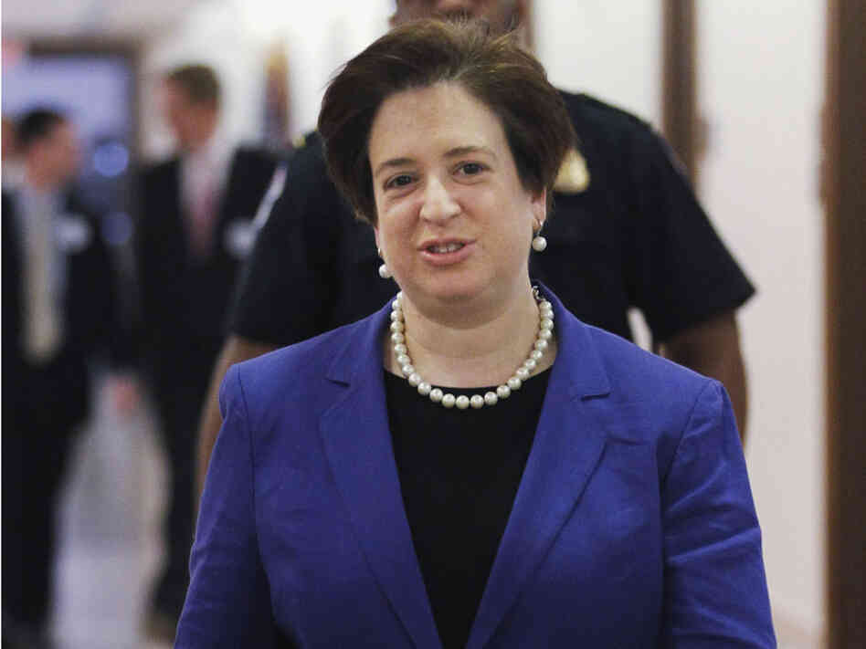 Elena Kagan, Supreme Court nominee, walks on Capitol Hill in May. Elena Kagan, Supreme Court nominee, walks on Capitol Hill in May.