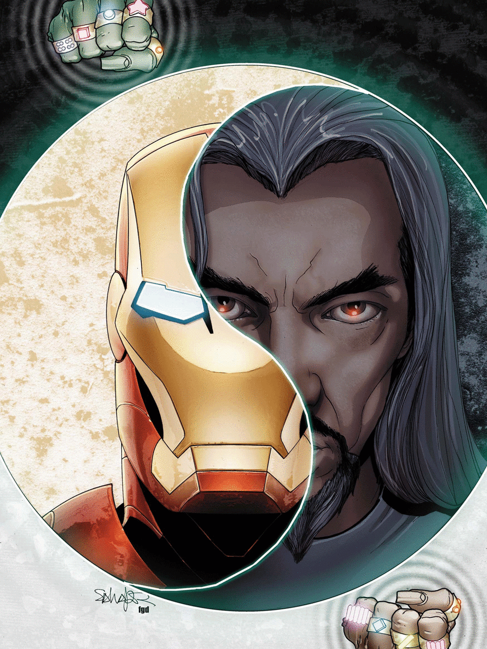 The cover of "Invincible Iron Man Annual #1" The cover of "Invincible Iron Man Annual #1"