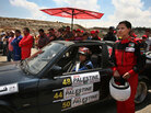 Speed Sisters, a group of Palestinian female racing car drivers, race cars. Speed Sisters, a group of Palestinian female racing car drivers, race cars.