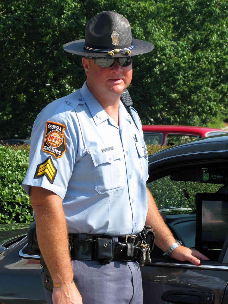 Sgt. Robert Moody of the Georgia State Patrol Sgt. Robert Moody of the Georgia State Patrol