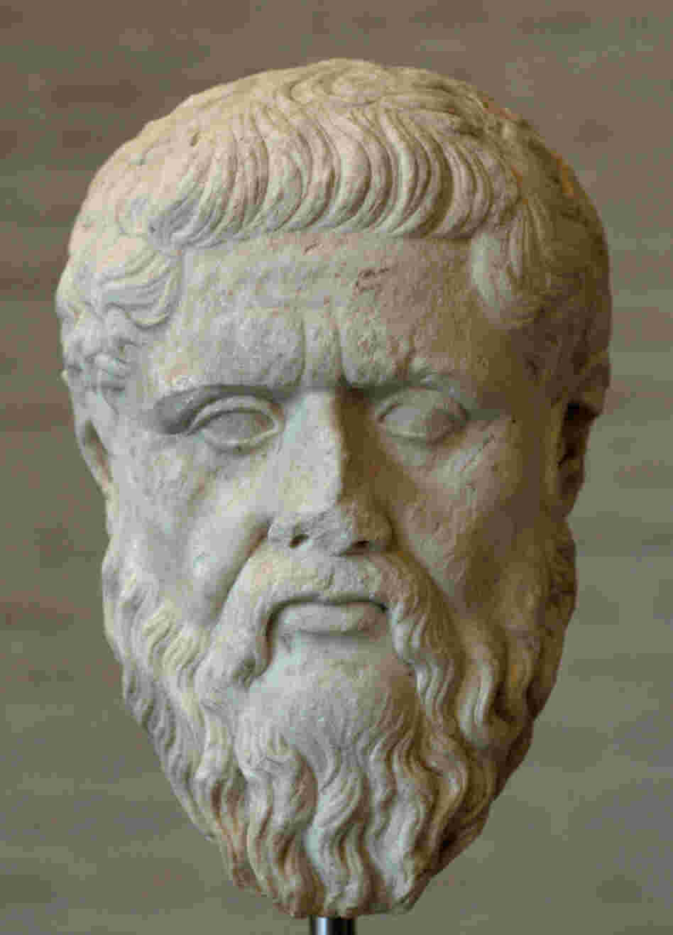 A bust of Plato. Wikimedia Commons