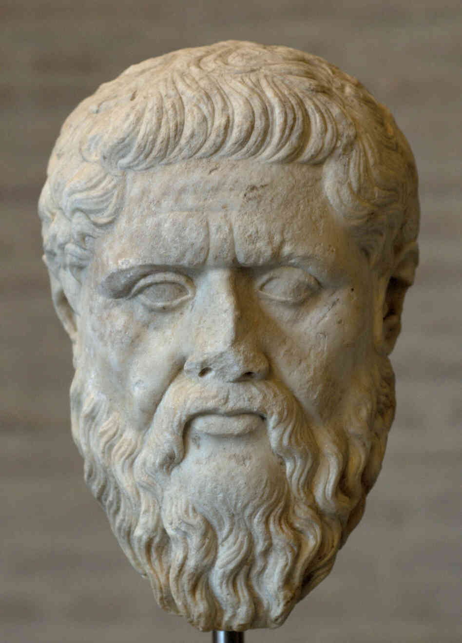 A bust of Plato. Wikimedia Commons