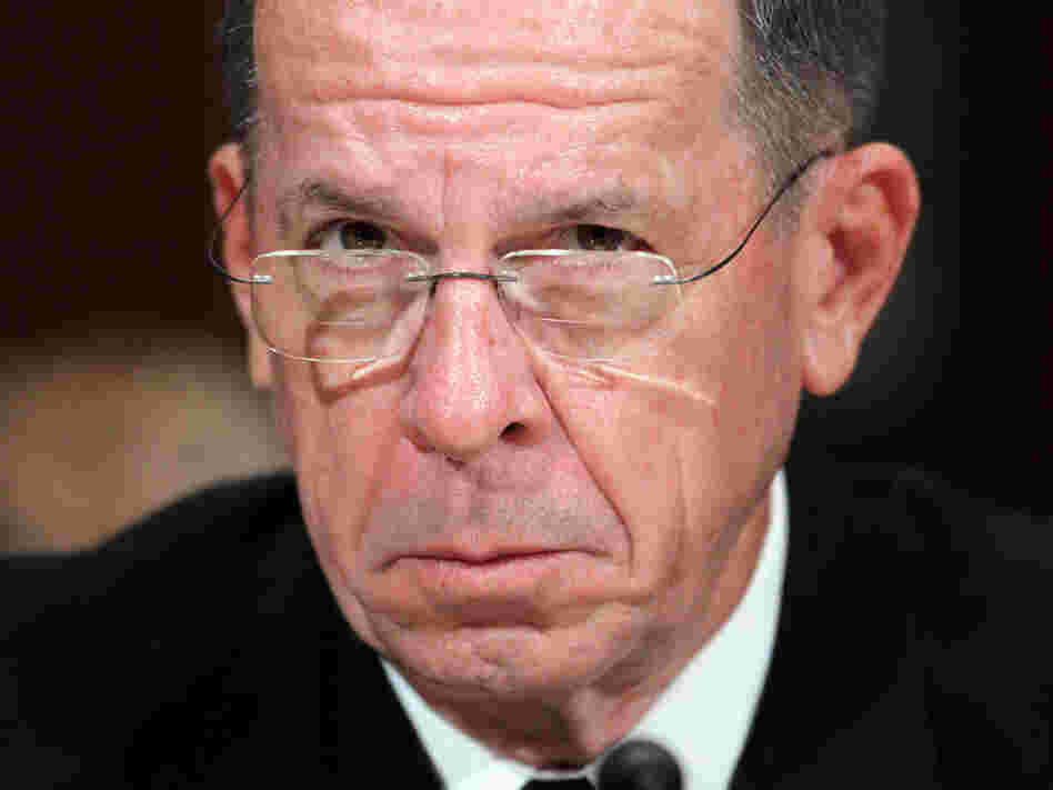 Michael Mullen testifies in Washington on the Defense Department's fiscal 2011 budget