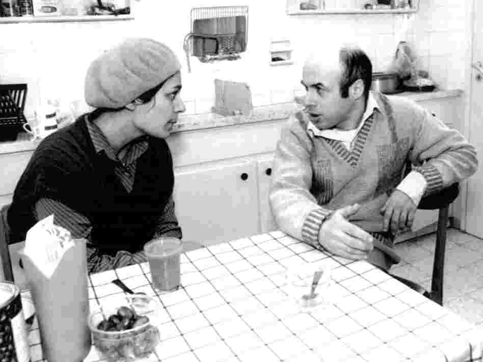Sharansky and his wife, Avital, in their Jerusalem home in 1986, shortly after his release.
