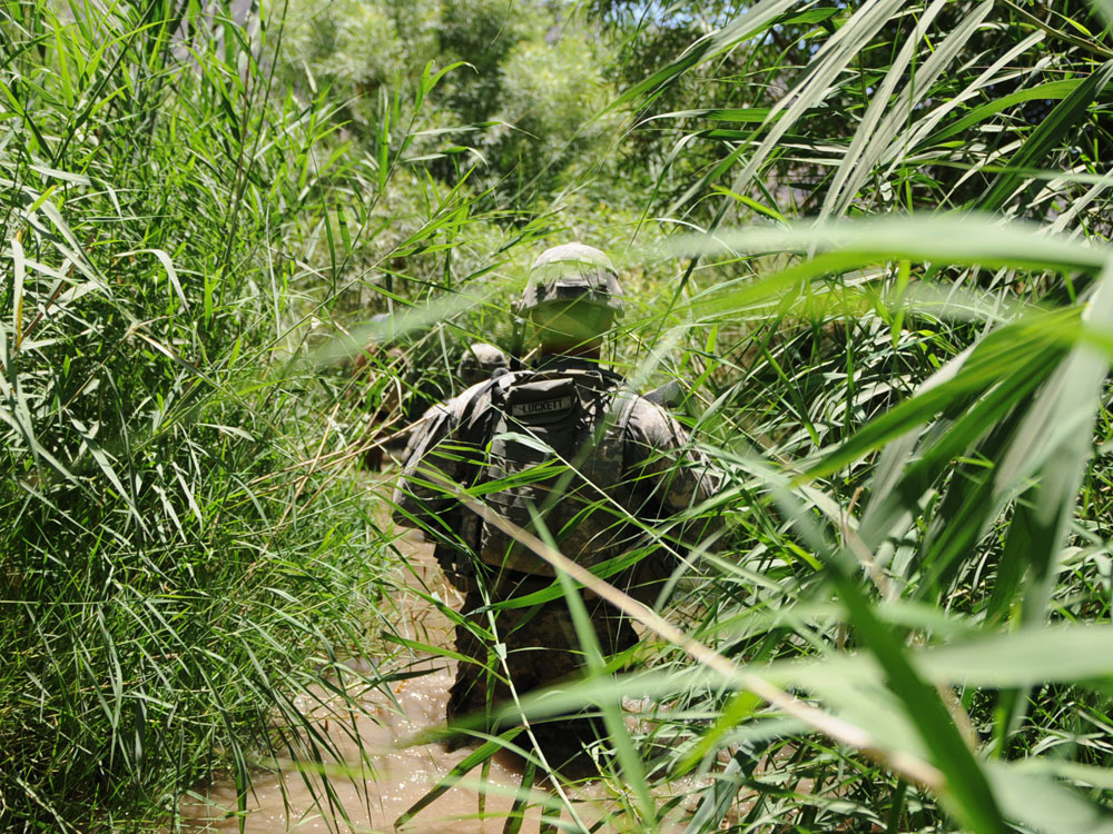 Dan Luckett in Afghanistan