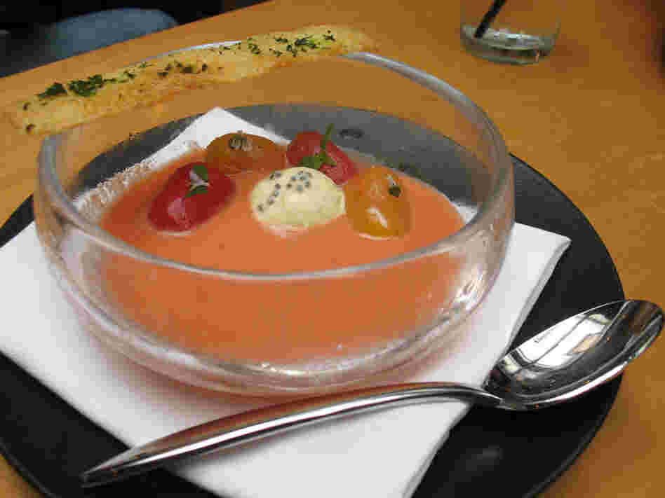 Chef Weland's gazpacho