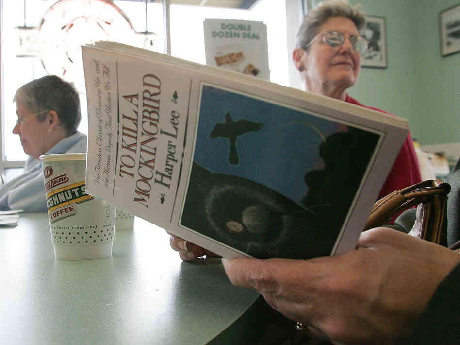 A group of women attend a reading of 'To Kill a Mockingbird.'