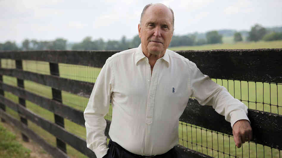 Actor Robert Duvall is seen at his farm in The Plains, Va.