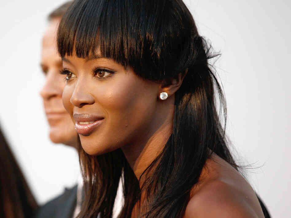 Naomi Campbell at the amfAR Cinema Against AIDS benefit