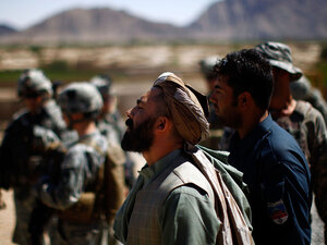 Haji Lala with joint patrol from 101st Airborne Division Haji Lala with joint patrol from 101st Airborne Division