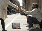 Unemployed construction worker Jesus Torres, 41, in Pamplona, Spain Unemployed construction worker Jesus Torres, 41, in Pamplona, Spain