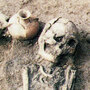 The burial site in Henan where the pottery was found. Courtesy Patrick McGovern. The burial site in Henan where the pottery was found. Courtesy Patrick McGovern.