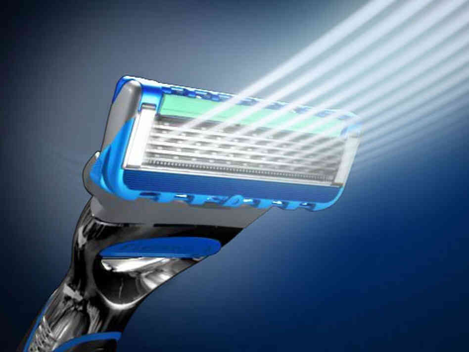 Gillette's new five-blade razor, called the Fusion ProGlide. Gillette.com Gillette's new five-blade razor, called the Fusion ProGlide. Gillette.com