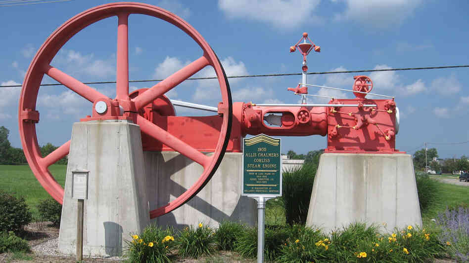 A 1905 steam engine that powered factories in Holland, Mich. A 1905 steam engine that powered factories in Holland, Mich.