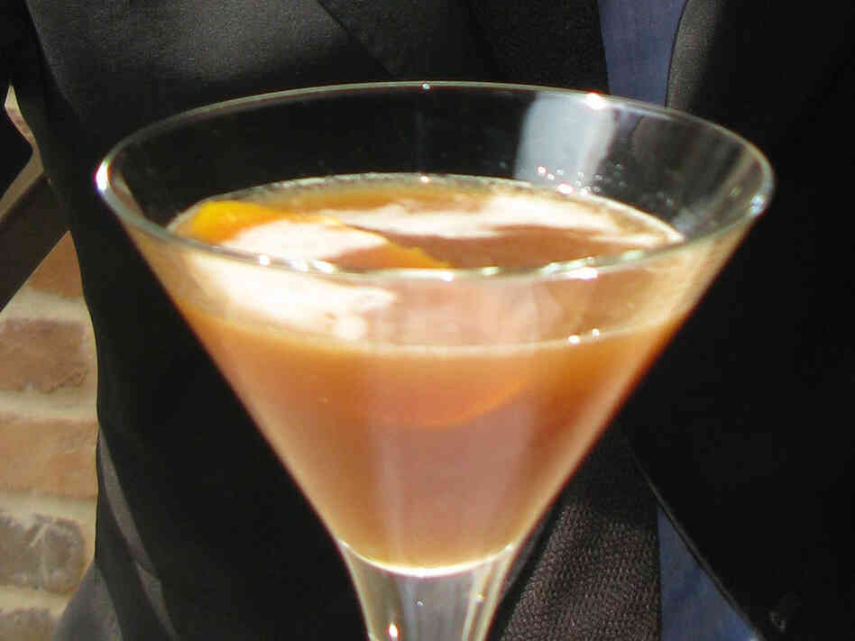 Jamesey's Breakfast Cocktail. Audie Cornish/NPR