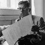 Daniel Schorr in 1957, as a television correspondent for CBS News.