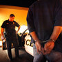Tucson Police officer Angel Ramirez and a trespassing suspect in May. Tucson Police officer Angel Ramirez and a trespassing suspect in May.