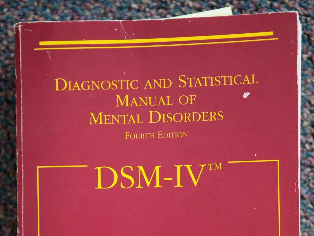 The Diagnostic and Statistical Manual of Mental Disorders