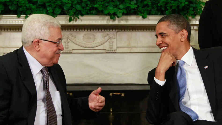 President Obama meets with Palestinian President Mahmoud Abbas President Obama meets with Palestinian President Mahmoud Abbas