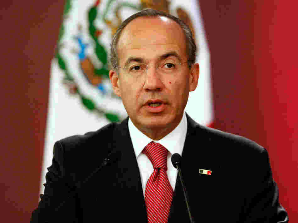 Mexico's President Felipe Calderon