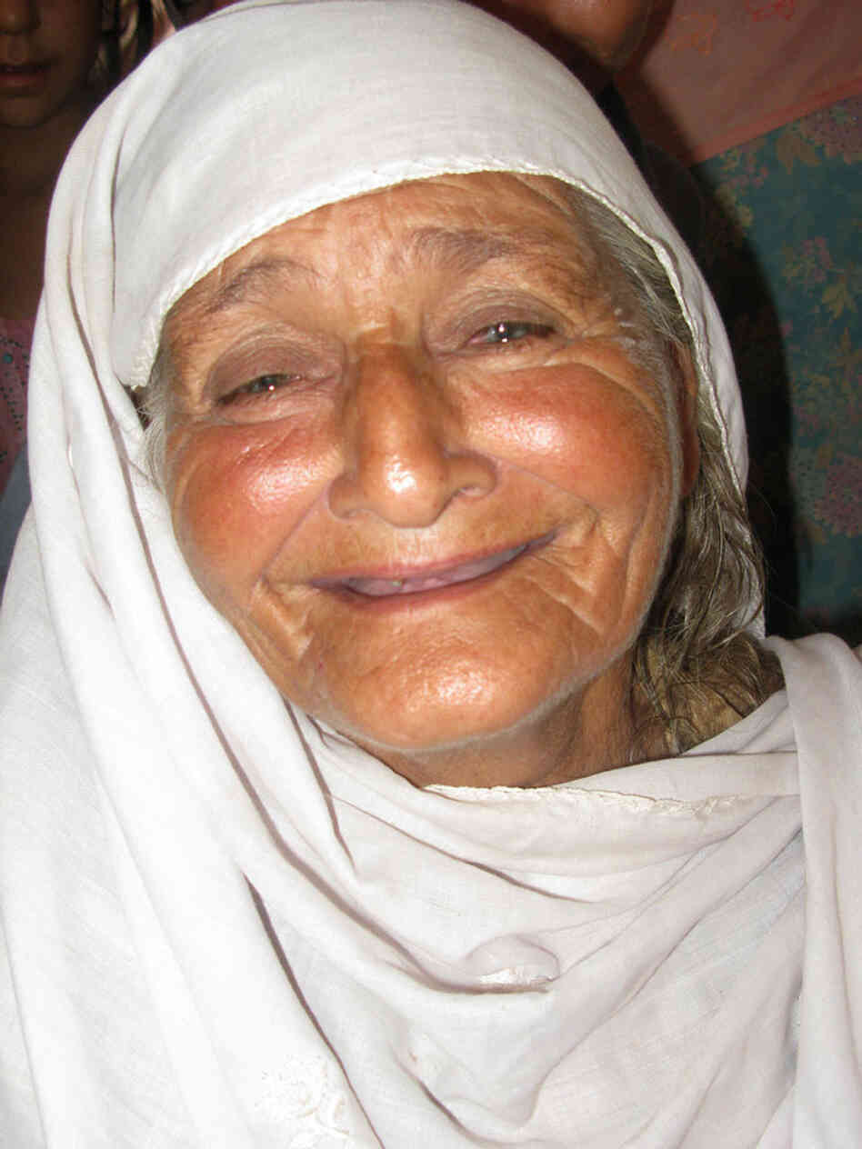 Siraj Begum found shelter in a school crammed with some 200 families.