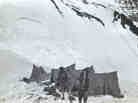 The last known photograph of Mallory and Irvine on the 1924 Everest expedition