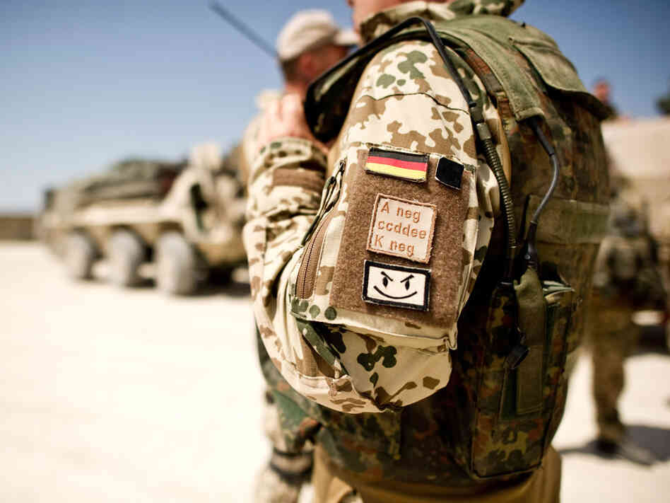 German soldier in Kunduz, Afghanistan