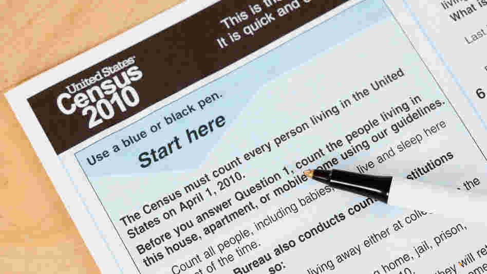 A U.S. census form A U.S. census form