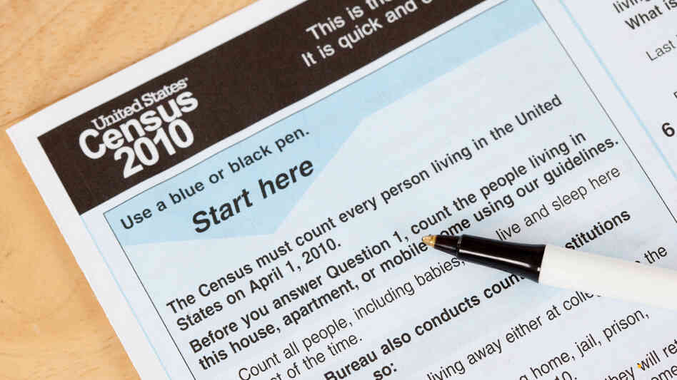 A U.S. census form A U.S. census form