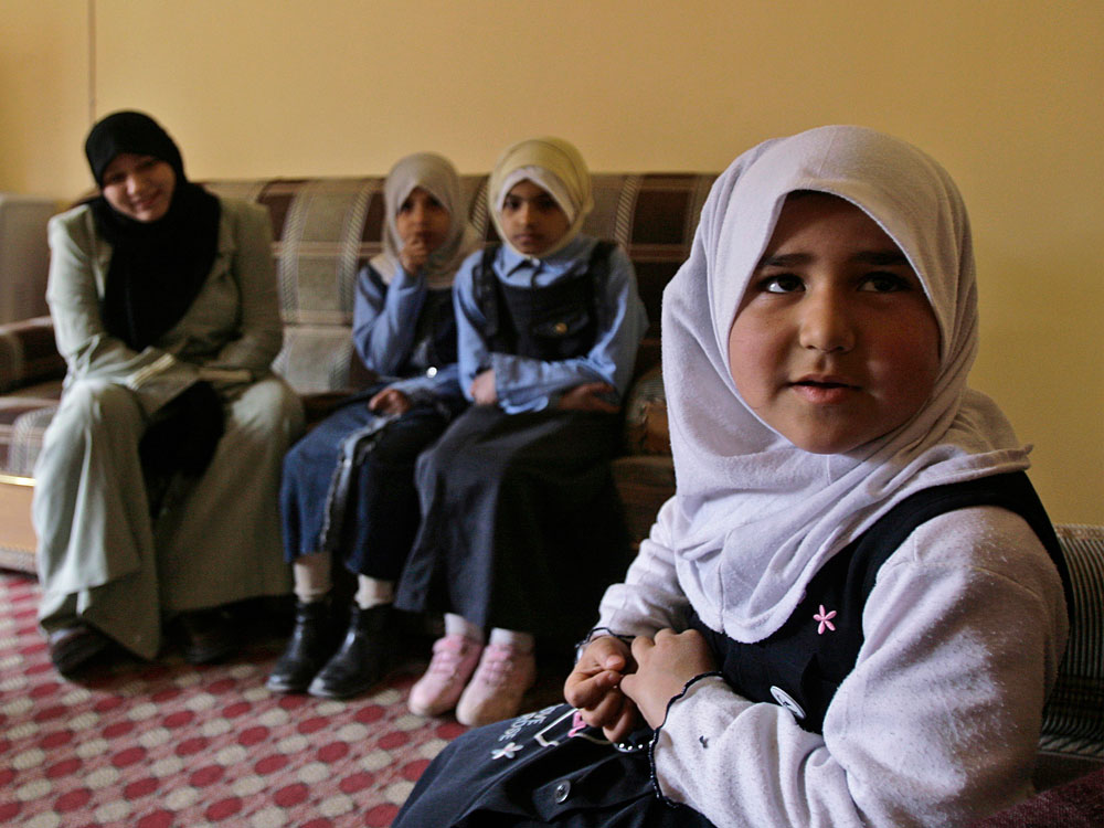 Headmistress of school for children who've lost at least one parent with orphaned students