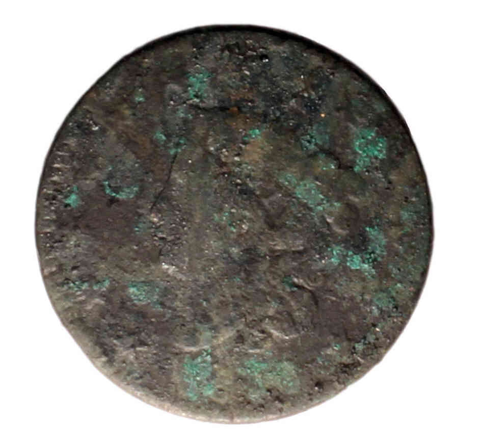 A U.S. large cent, also known as a Matron Head. A U.S. large cent, also known as a Matron Head.