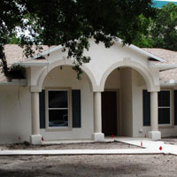New Millennial Homes designed this ranch house for Jim and Cheryl Waggoner in Tampa Bay, Fla.