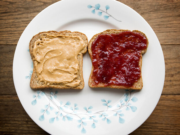 Peanut butter and jelly