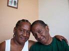 Bobbie Jennings (right) used to live next door to her twin sister, Gloria Williams. Bobbie Jennings (right) used to live next door to her twin sister, Gloria Williams.