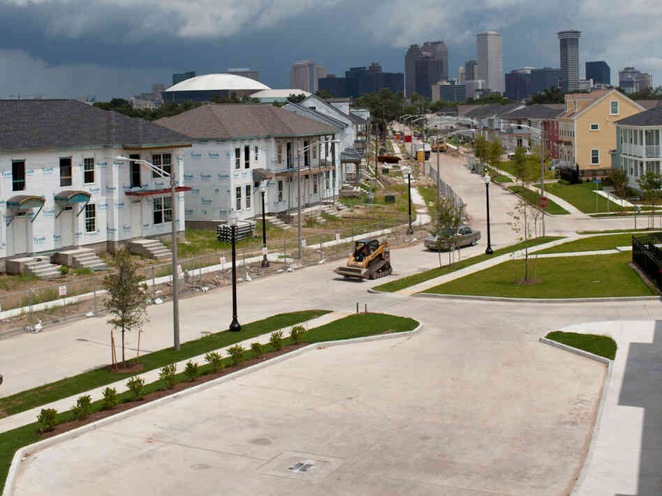 Harmony Oaks, on the site of the former C.J. Peete project in New Orleans, is under construction.