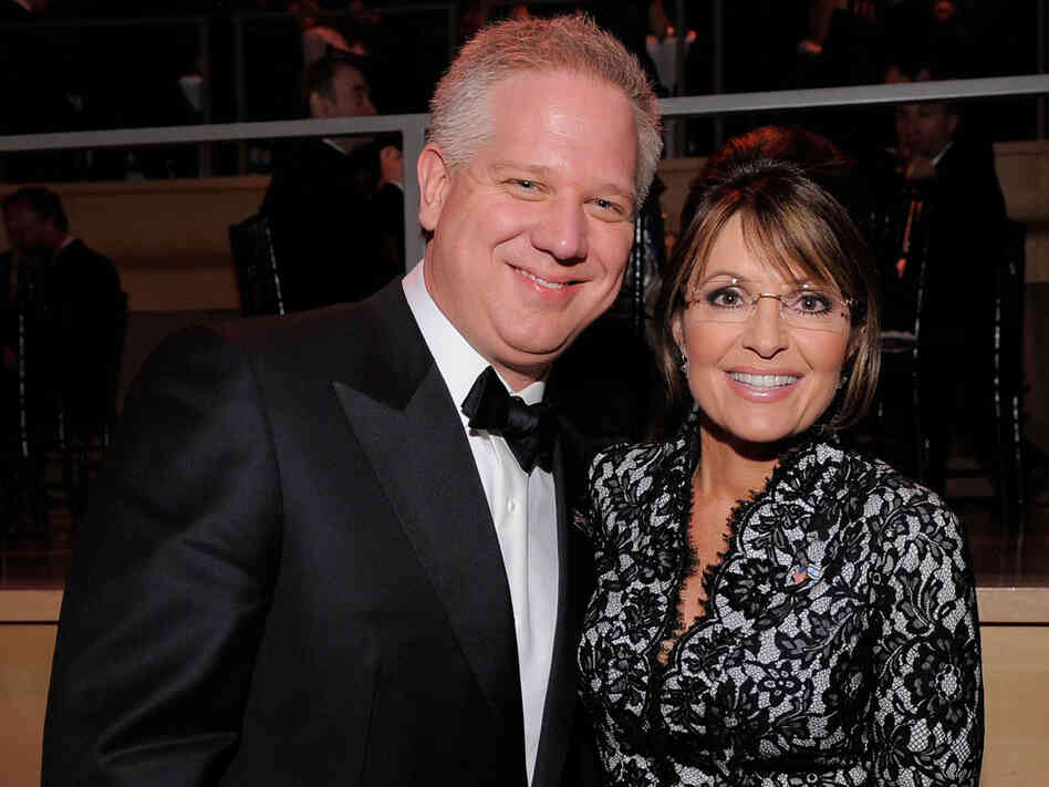 Glenn Beck and Sarah Palin attend Time magazine's 100 most infuential people gala; May 4, 2010.