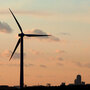 A wind turbine A wind turbine