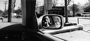 Lee Friedlander shoots America from behind the wheel
