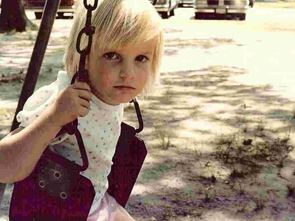 Miles Taylor as a little girl