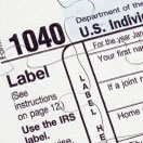 A 1040 income tax return puzzle.