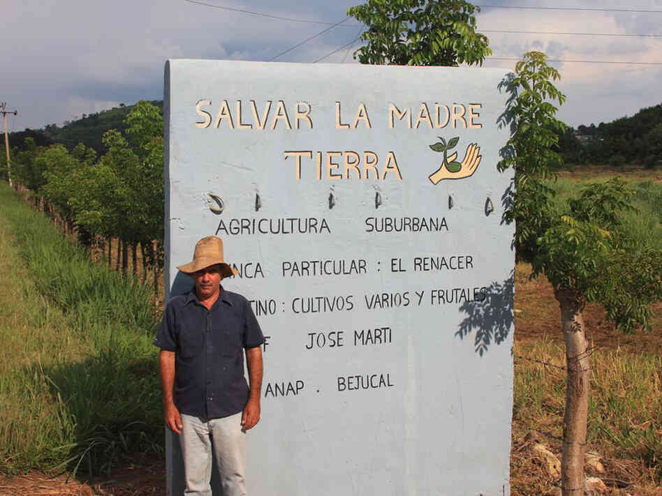 Cuban farmer Lorenzo Ramos 