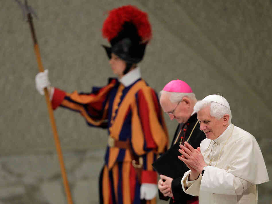Pope Benedict XVI at the Vatican, Sept. 15.
