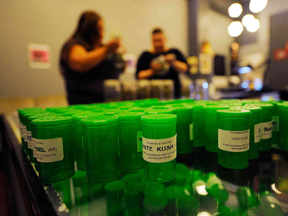 Patients get their prescriptions filled 