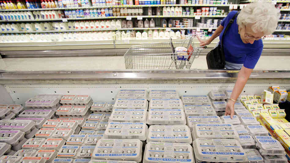 eggs at a grocery store eggs at a grocery store