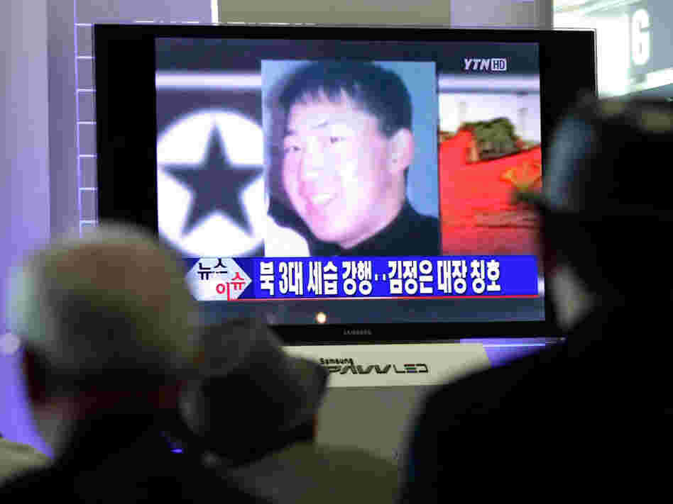 South Korean news shows image of Kim Jong Un, youngest son of North Korea's current leader