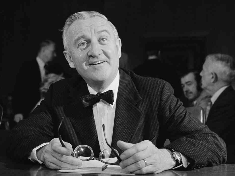 Supreme Court nominee John Paul Stevens pauses during his confirmation hearing testimony in 1975.