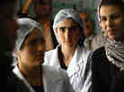 Young women study midwifery in Badakhshan