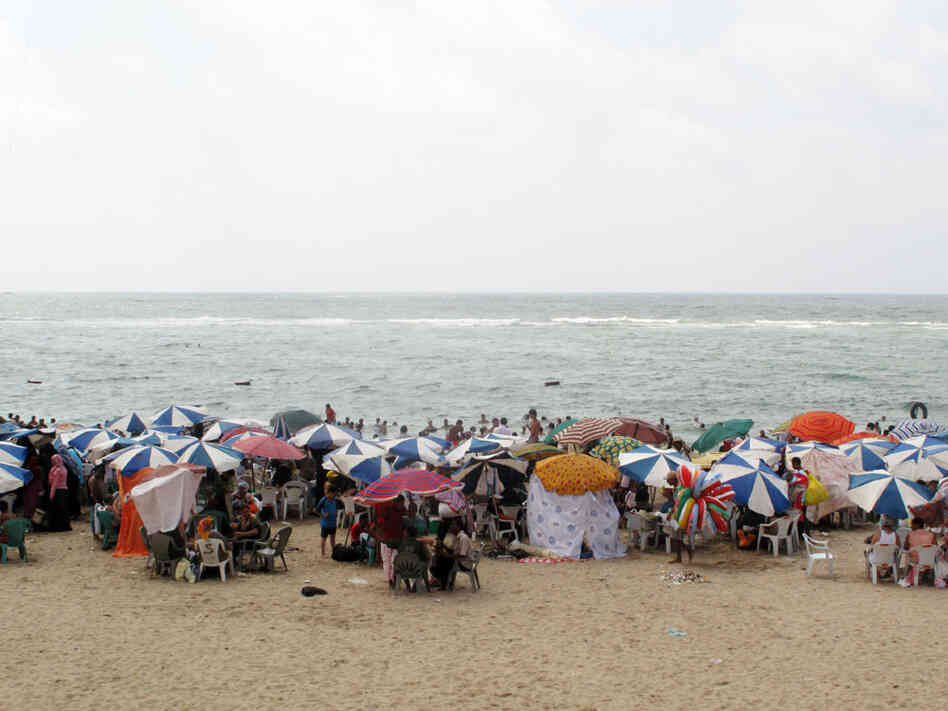 Here at Alexandria, between the Mediterranean and the Nile, there seems to be enough water for everyone.