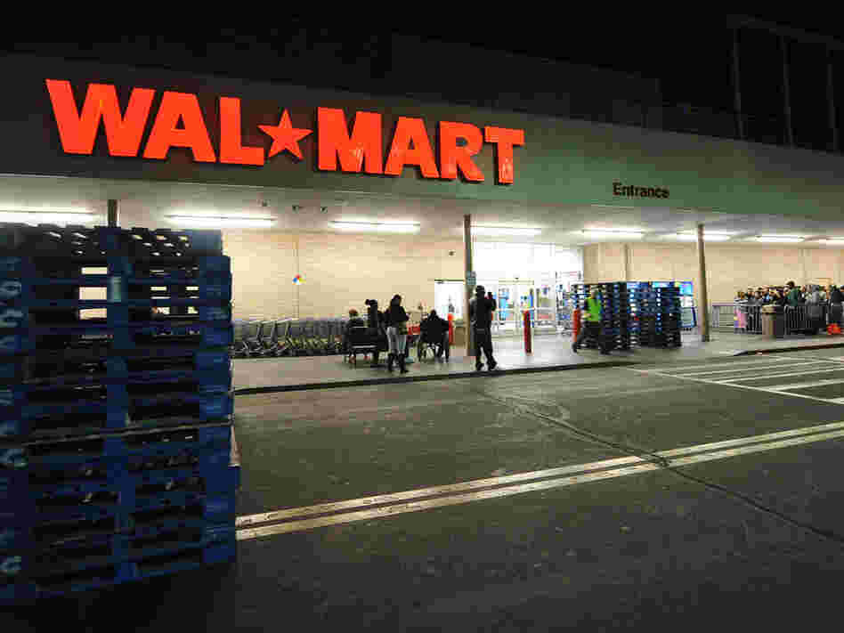 A Walmart store in Los Angeles